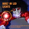 imageJOYIN Halloween Decorations Outdoor LightUp Zombie Groundbreaker with bloodstain and Creepy Sound for Halloween Outside Decor Lawn Yard Patio Graveyard Decoration Haunted House PropDoll