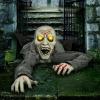 imageJOYIN Halloween Decorations Outdoor LightUp Zombie Groundbreaker with bloodstain and Creepy Sound for Halloween Outside Decor Lawn Yard Patio Graveyard Decoration Haunted House PropZombie