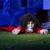imageJOYIN Halloween Decorations Outdoor LightUp Zombie Groundbreaker with bloodstain and Creepy Sound for Halloween Outside Decor Lawn Yard Patio Graveyard Decoration Haunted House PropDoll