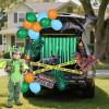 imageJOYIN Halloween Dinosaur Park Theme Decorations Halloween Dinosaur Car Sticker Kit Trunk or Treat Decorations for SUV Archway Garage Door Decor