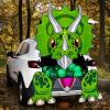 imageJOYIN Halloween Dinosaur Trunk Or Treat Car Decorations Kit for SUV Outdoor Indoor Triceratops Archway Sticker Decor with Balloons for Haunted House Garage Lawn