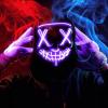 imageJOYIN Halloween Led Mask Light Up Mask and Gloves for Cosplay Costume Red ampamp Blue 3 Scary Modes Glow in The Dark Masks for Boys Girls Halloween Party Dress Up Accessories Gifts GivingPurple