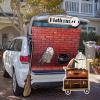 imageJOYIN Halloween Magic Platform Theme Decorations Kit with Digital Stickers Cutout and Tablecloths Trunk or Treat Decorations for Car Archway Garage Door Haunted House Decor