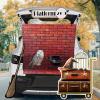 imageJOYIN Halloween Magic Platform Theme Decorations Kit with Digital Stickers Cutout and Tablecloths Trunk or Treat Decorations for Car Archway Garage Door Haunted House Decor
