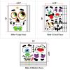 imageJOYIN Halloween Make 40 Faces Pumpkin Decorating Stickers with 18 Sticker Sheets in 12 Different Designs and Sizes Party Supplies Trick or Treat Party Favors10675in