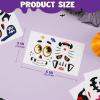 imageJOYIN Halloween Make 40 Faces Pumpkin Decorating Stickers with 18 Sticker Sheets in 12 Different Designs and Sizes Party Supplies Trick or Treat Party Favors53in