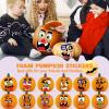 imageJOYIN Halloween Make 40 Faces Pumpkin Decorating Stickers with 18 Sticker Sheets in 12 Different Designs and Sizes Party Supplies Trick or Treat Party Favors53in