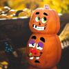 imageJOYIN Halloween Make 40 Faces Pumpkin Decorating Stickers with 18 Sticker Sheets in 12 Different Designs and Sizes Party Supplies Trick or Treat Party Favors10675in