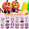 imageJOYIN Halloween Make 40 Faces Pumpkin Decorating Stickers with 18 Sticker Sheets in 12 Different Designs and Sizes Party Supplies Trick or Treat Party Favors10675in