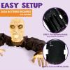 imageJOYIN Halloween Outdoor Decoration Zombie Groundbreaker 205inch Outside Halloween Light Up Zombies Decor Scary Groundbreaker Lighted Decorations for Graveyard Lawn Yard Haunted House Prop