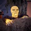 imageJOYIN Halloween Outdoor Decoration Zombie Groundbreaker 205inch Outside Halloween Light Up Zombies Decor Scary Groundbreaker Lighted Decorations for Graveyard Lawn Yard Haunted House Prop