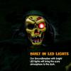 imageJOYIN Halloween Outdoor Decoration Zombie Groundbreaker Outside Halloween Graveyard Decor Zombie Prop with Creepy Sound and Glowing Eyes Scary Groundbreaker Decorations for Lawn Yard Haunted House
