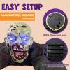 imageJOYIN Halloween Outdoor Decoration Zombie Groundbreaker with Creepy Sound and Flashing Eyes for Haunted House Props Yard Lawn Patio Graveyard Halloween Outside Decorations