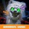 imageJOYIN Halloween Outdoor Decorations Animated Animatronics Werewolf Groundbreaker Outside Decor Scary Werewolf Prop with Moving Arms ampamp LightUp Eyes for Graveyard Lawn Yard Haunted House Decoration