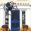 imageJOYIN Halloween Outdoor Decorations Giant Spider 45 Scary Large Spider Halloween Decor Outside Indoor Party Supplies Yard Lawn Garden Haunted House Prop
