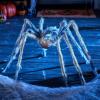 imageJOYIN Halloween Outdoor Decorations Giant Spider 5 Ft Large Spider for Yard Lawn Garden Patio Scary Halloween Outside Decor Indoor Haunted House Prop and Home Party Decor BlackGray