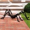 imageJOYIN Halloween Outdoor Decorations Giant Spider 5 Ft Large Spider for Yard Lawn Garden Patio Scary Halloween Outside Decor Indoor Haunted House Prop and Home Party Decor BlackBlack