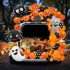imageJOYIN Halloween Pirate Trunk Or Treat Car Decorations Kit for SUV Outdoor Indoor Decor Octopus Banner Haunted House Archway Balloons Knife Treasure Chest