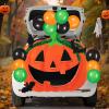 imageJOYIN Halloween Pumpkin Car Decorations Kit with Pumpkin Bat Cutouts and Balloons Halloween Trunk or Treat Decorations for SUV Party Supplies Car Archway Garage