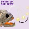 imageJOYIN Halloween Skeleton Lantern Fish with LED Eye Plastic Bones for Halloween Decoration Party Photo Prop Graveyard Decor Indoor Outdoor Spooky Scene102 55 3