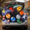 imageJOYIN Halloween Space Theme Trunk or Treat Decorations Kit Space Banner with Astronauts UFO Planets Spacecraft and Alien etc Outer Party Decorations for SUV Garage Door Archway OutdoorSpace