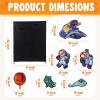 imageJOYIN Halloween Space Theme Trunk or Treat Decorations Kit Space Banner with Astronauts UFO Planets Spacecraft and Alien etc Outer Party Decorations for SUV Garage Door Archway OutdoorSpace