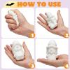imageJOYIN Halloween Squishy Toys Coloring Craft Kit with 6 Different Characters 6 Colors Paints and 3 Paintbrushes Art Craft Painting Kit DIY Set Halloween Party Games for Kids Activities Party Favors