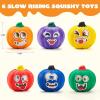 imageJOYIN Halloween Squishy Toys Coloring Craft Kit with 6 SlowRise Pumpkins Halloween Party Supplies Party Favors for Kids Pumpkin Painting Kit for Classroom Art DIY Activities Game Goodies Gifts