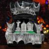 imageJOYIN Halloween Tombstone Trunk or Treat Car Garage Decoration Outdoor with Gargoyles Arch Monument Spider Web and NonWoven Fabric for Entryway Archway Haunted House Decor