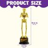 imageJOYIN Halloween Trophy Best Costume Skeleton 106x32 26PCS Awards for Medals Party Favor Prizes Golden Costume Contest Trophy School Classroom RewardsTrick or Treat