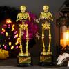 imageJOYIN Halloween Trophy Best Costume Skeleton 106x32 26PCS Awards for Medals Party Favor Prizes Golden Costume Contest Trophy School Classroom RewardsTrick or Treat