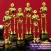 imageJOYIN Halloween Trophy Best Costume Skeleton 106x32 26PCS Awards for Medals Party Favor Prizes Golden Costume Contest Trophy School Classroom RewardsTrick or Treat