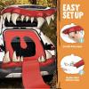 imageJOYIN Halloween Trunk Or Treat Car Decorations Kit Big Mouth Monster Stickers Decor for Haunted House Outdoor Indoor Archway Garage SUV Lawn