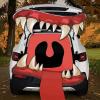 imageJOYIN Halloween Trunk Or Treat Car Decorations Kit Big Mouth Monster Stickers Decor for Haunted House Outdoor Indoor Archway Garage SUV Lawn