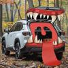 imageJOYIN Halloween Trunk Or Treat Car Decorations Kit Big Mouth Monster Stickers Decor for Haunted House Outdoor Indoor Archway Garage SUV Lawn