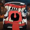 imageJOYIN Halloween Trunk Or Treat Car Decorations Kit Big Mouth Monster Stickers Decor for Haunted House Outdoor Indoor Archway Garage SUV Lawn