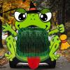 imageJOYIN Halloween Trunk Or Treat Car Decorations Kit for SUV Frog Archway Entryway Stickers Haunted House Door Outdoor Decor with Balloons Tassel Dot Glue