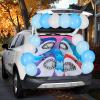 imageJOYIN Halloween Trunk Or Treat Frankenstein Decor Kit Halloween Decorations Outdoor Indoor Frankenstein Car Stickers Haunted House SUV Archway Garage Lawn BalloonsShark Toss Game
