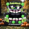 imageJOYIN Halloween Trunk Or Treat Frankenstein Decor Kit Halloween Decorations Outdoor Indoor Frankenstein Car Stickers Haunted House SUV Archway Garage Lawn BalloonsFrankenstein
