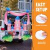 imageJOYIN Halloween Trunk or Treat Car Decorations Kit Castle Theme Rabbits Squirrels Cute Decorations for SUV Garage Door Girl Child Halloween Party Decor