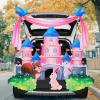 imageJOYIN Halloween Trunk or Treat Car Decorations Kit Castle Theme Rabbits Squirrels Cute Decorations for SUV Garage Door Girl Child Halloween Party Decor