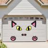 imageJOYIN Halloween Trunk or Treat Car Decorations Kit Halloween Cute Cat Stickers Car Black Decorations for SUV Archway Garage Door Haunted House Outdoor Outside