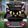 imageJOYIN Halloween Trunk or Treat Car Decorations Kit Halloween Cute Cat Stickers Car Black Decorations for SUV Archway Garage Door Haunted House Outdoor Outside