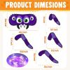 imageJOYIN Halloween Trunk or Treat Car Decorations Kit Halloween Spider Theme Decorations with String LED for Car SUV Garage Door Outdoor Entryway Archway