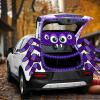 imageJOYIN Halloween Trunk or Treat Car Decorations Kit Halloween Spider Theme Decorations with String LED for Car SUV Garage Door Outdoor Entryway Archway