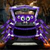 imageJOYIN Halloween Trunk or Treat Car Decorations Kit Halloween Spider Theme Decorations with String LED for Car SUV Garage Door Outdoor Entryway Archway