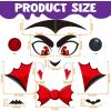 imageJOYIN Halloween Trunk or Treat Car Decorations Kit Vampire Monster Design Archway Garage Decor with Bats Balloons Tassel for Haunted House Door Entryway