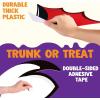 imageJOYIN Halloween Trunk or Treat Car Decorations Kit Vampire Monster Design Archway Garage Decor with Bats Balloons Tassel for Haunted House Door Entryway