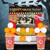 imageJOYIN Halloween Trunk or Treat Cinema Car Decoration Kit Red Carpet Popcorn Bucket Clapperboard 3D Glasses Stickers Archway Garage Decor for SUV Entryway Haunted House Outdoor