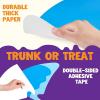 imageJOYIN Halloween Trunk or Treat Decorations Kit Car Stickers Shark Decor Outdoor Indoor Haunted House for SUV Archway Garage Door with Paperboard Tassels DoubleSided Tapes